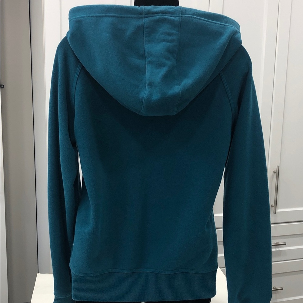 Adidas Women’s Pullover Hoodie - Teal w/ Pink/Lt Blue Logo - Size Small - Picture 7 of 15